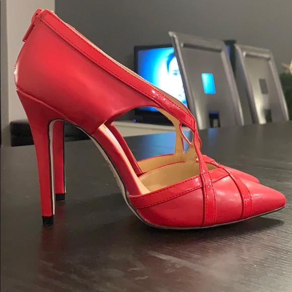 Signature by ShoeDazzle Aracely red heels pumps - Picture 4 of 15